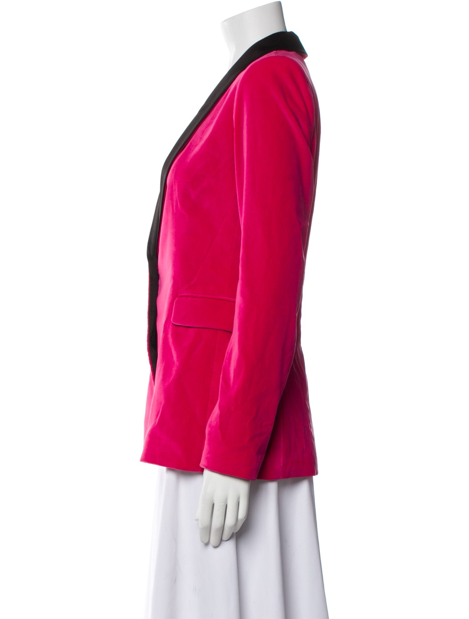 Alice + Olivia Colorblock Pattern Blazer