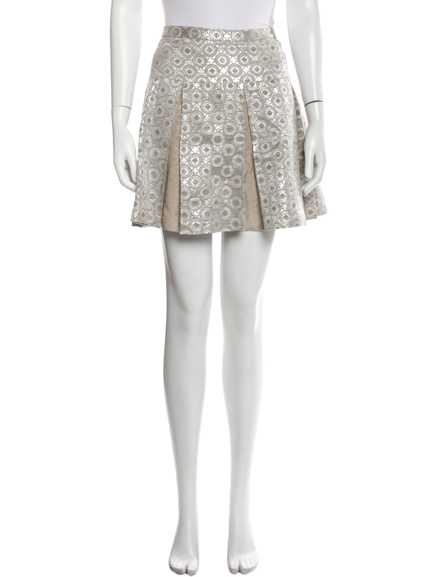 Alice + Olivia Printed Mini Skirt