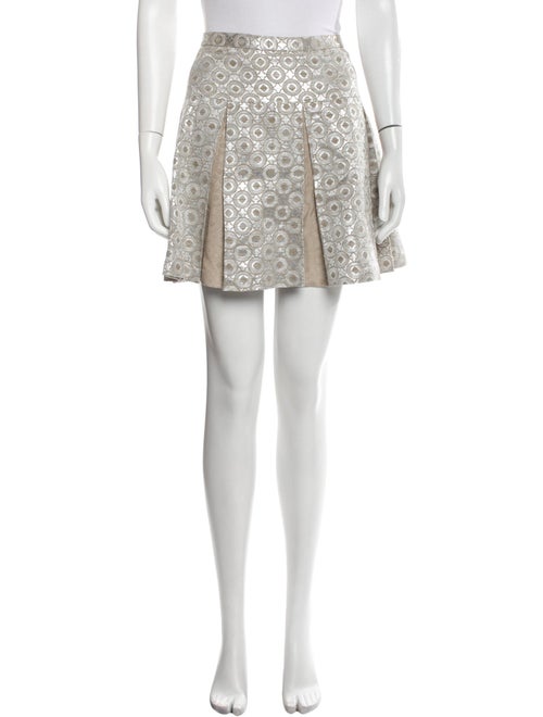 Alice + Olivia Printed Mini Skirt