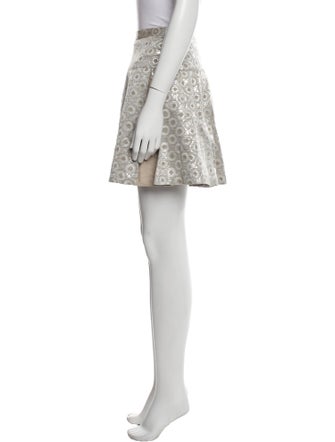 Alice + Olivia Printed Mini Skirt