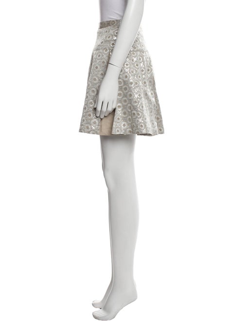 Alice + Olivia Printed Mini Skirt