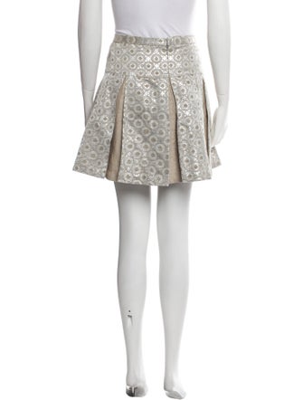 Alice + Olivia Printed Mini Skirt