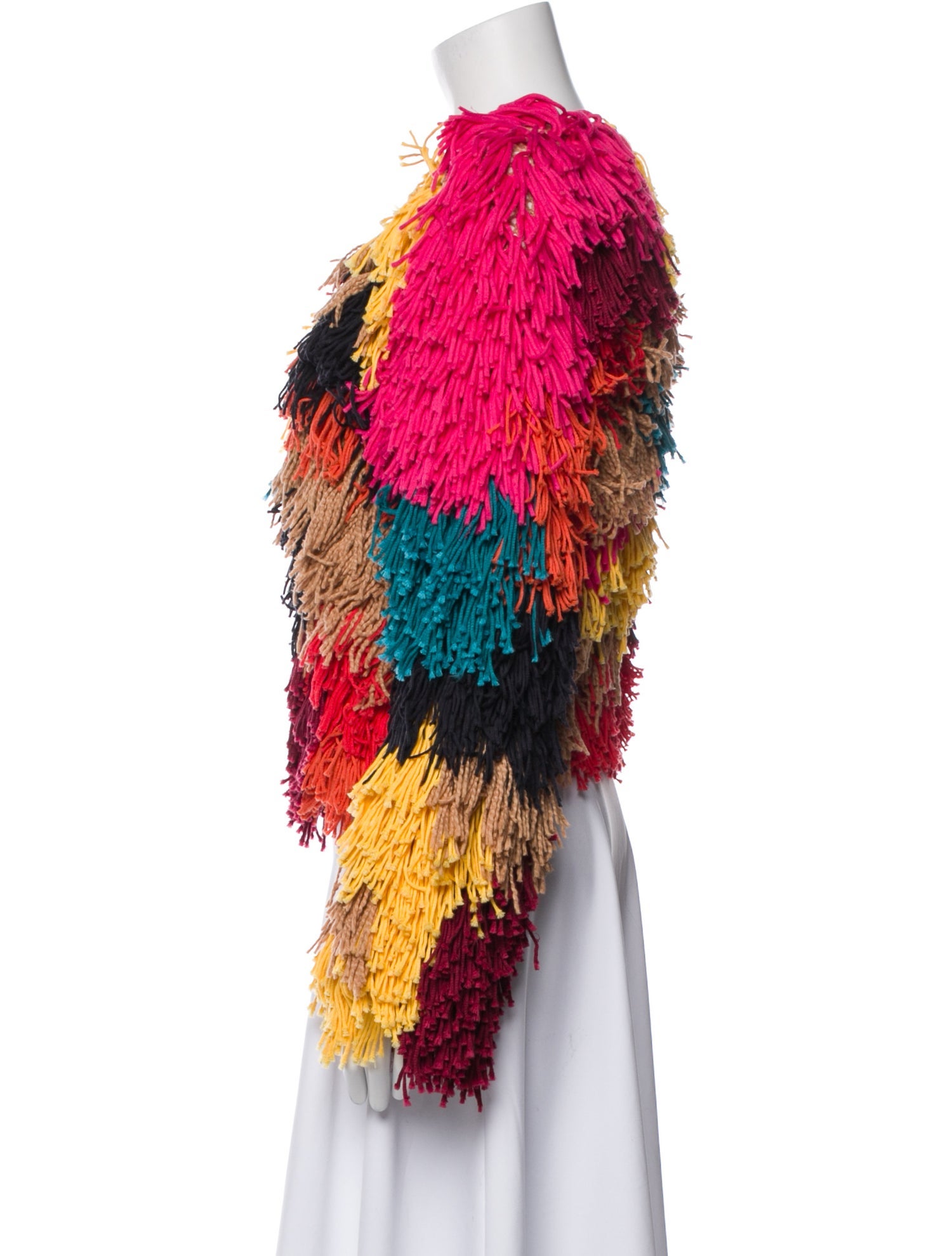 Alice + Olivia Printed Faux Fur Jacket