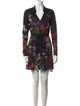 Alice + Olivia Floral Print Mini Dress