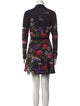 Alice + Olivia Floral Print Mini Dress