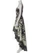 Alice + Olivia Floral Print Long Dress