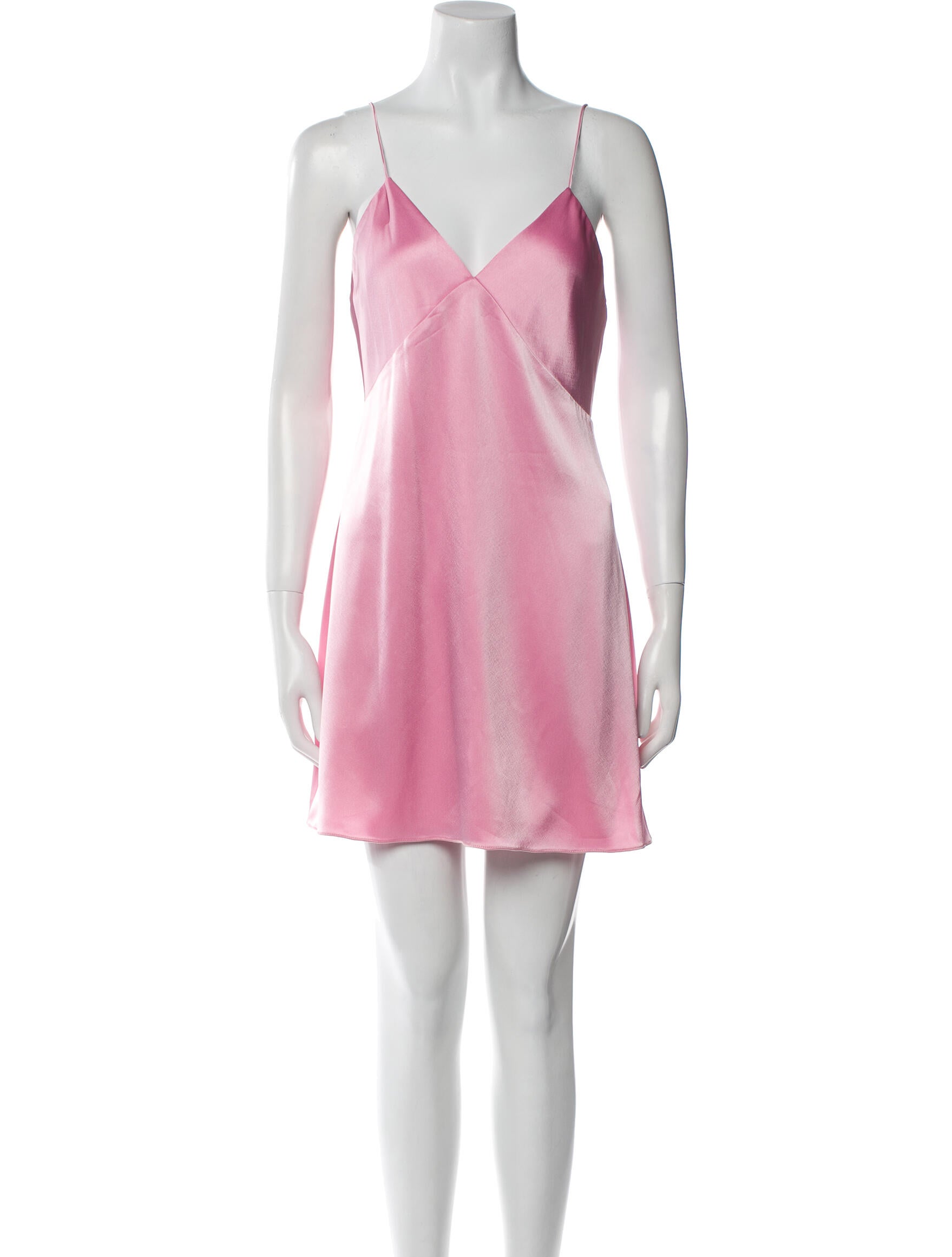 Alice + Olivia V-Neck Mini Dress