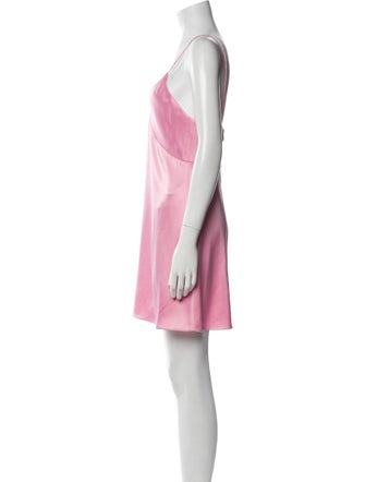 Alice + Olivia V-Neck Mini Dress