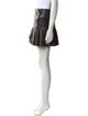 Alice + Olivia Faux Leather Mini Skirt