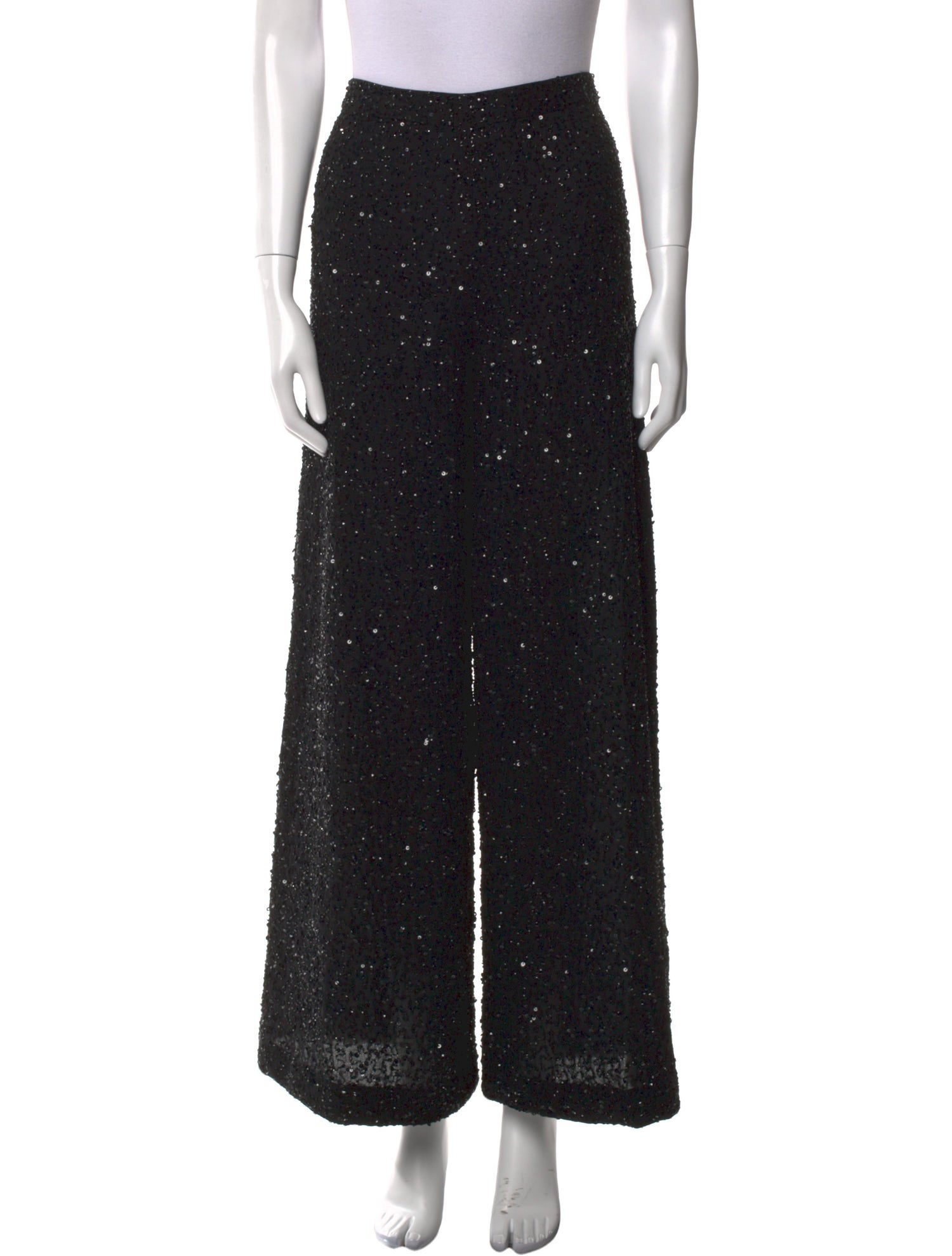 Alice + Olivia Sequin Wide Leg Pants