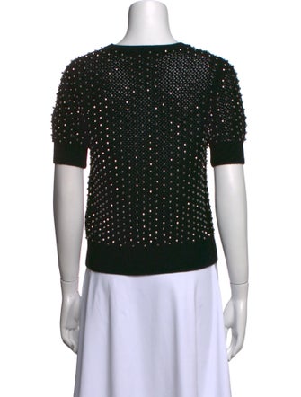 Alice + Olivia Wool Crew Neck Top