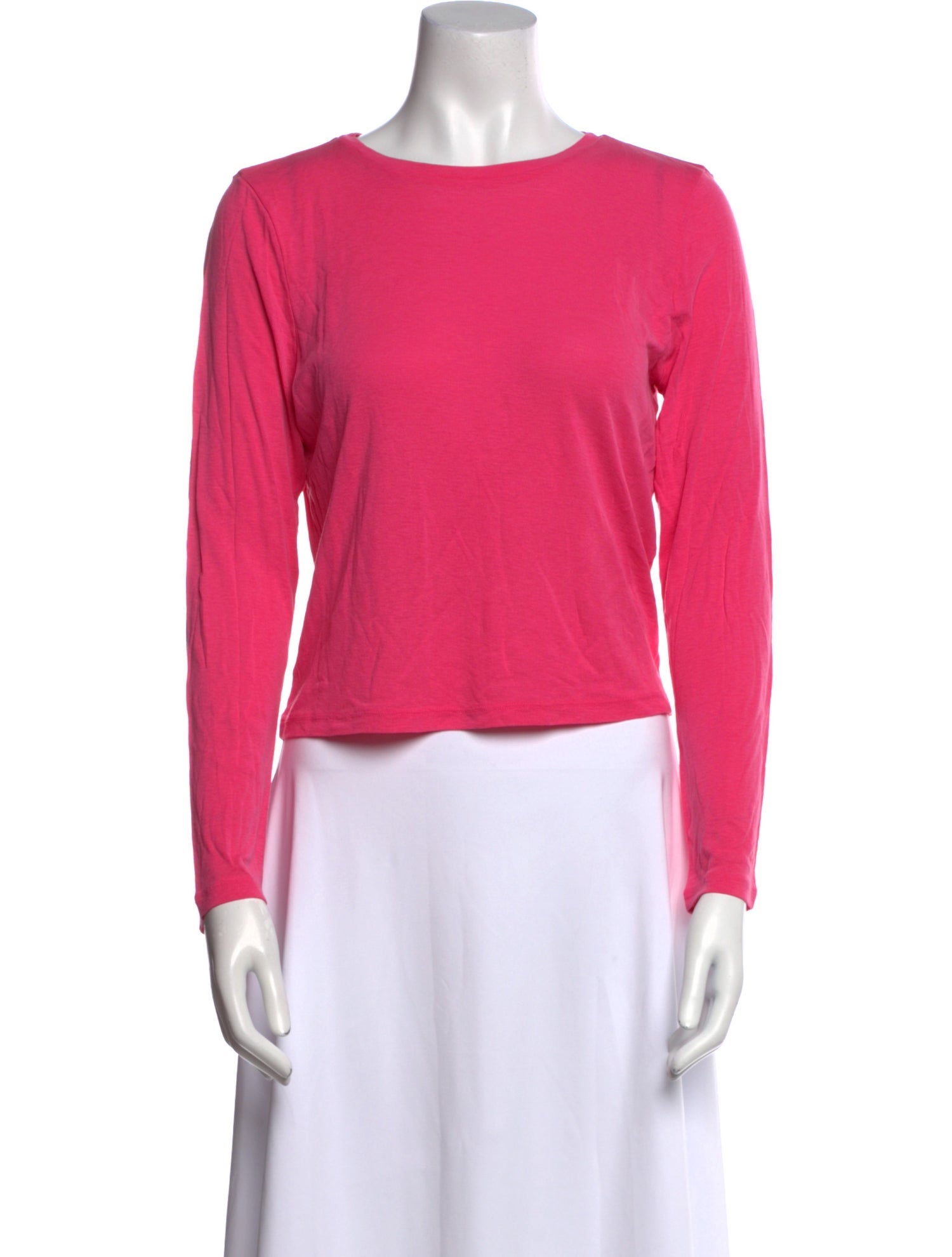 Alice + Olivia Bateau Neckline Long Sleeve Top