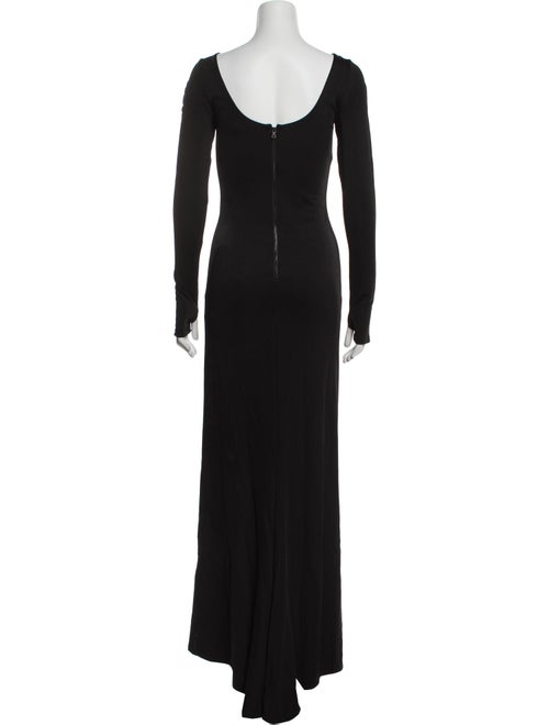 Alice + Olivia Scoop Neck Long Dress