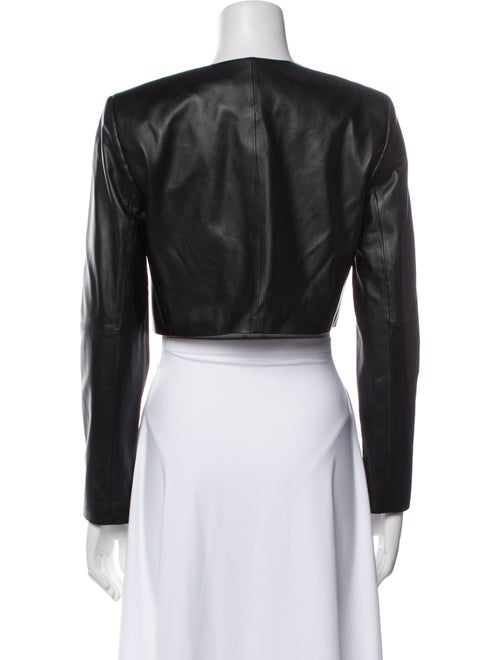 Alice + Olivia Leather Bolero