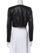 Alice + Olivia Leather Bolero