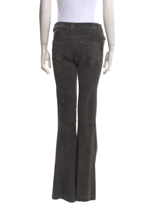 Alice + Olivia Lamb Leather Wide Leg Pants
