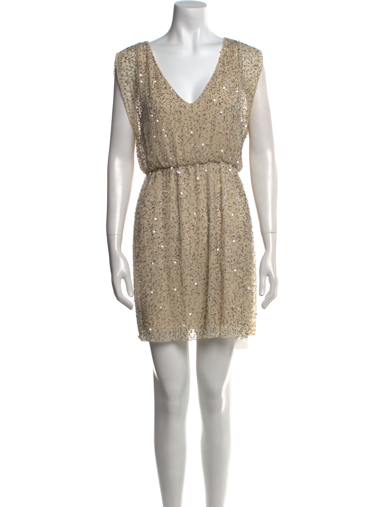 Alice + Olivia Silk Mini Dress