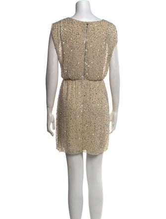 Alice + Olivia Silk Mini Dress