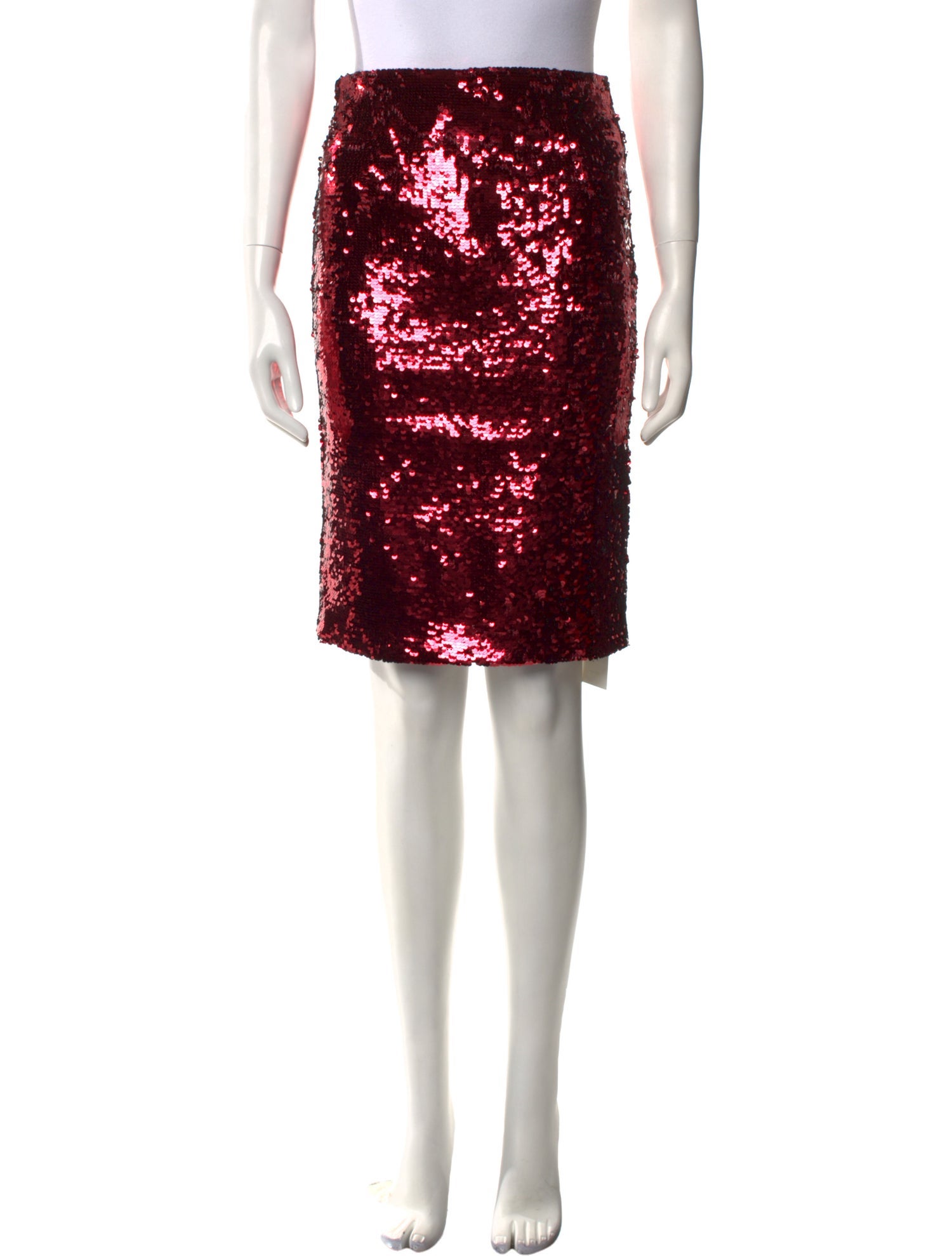Alice + Olivia Sequin Embellishments Knee-Length Skirt w/ Tags