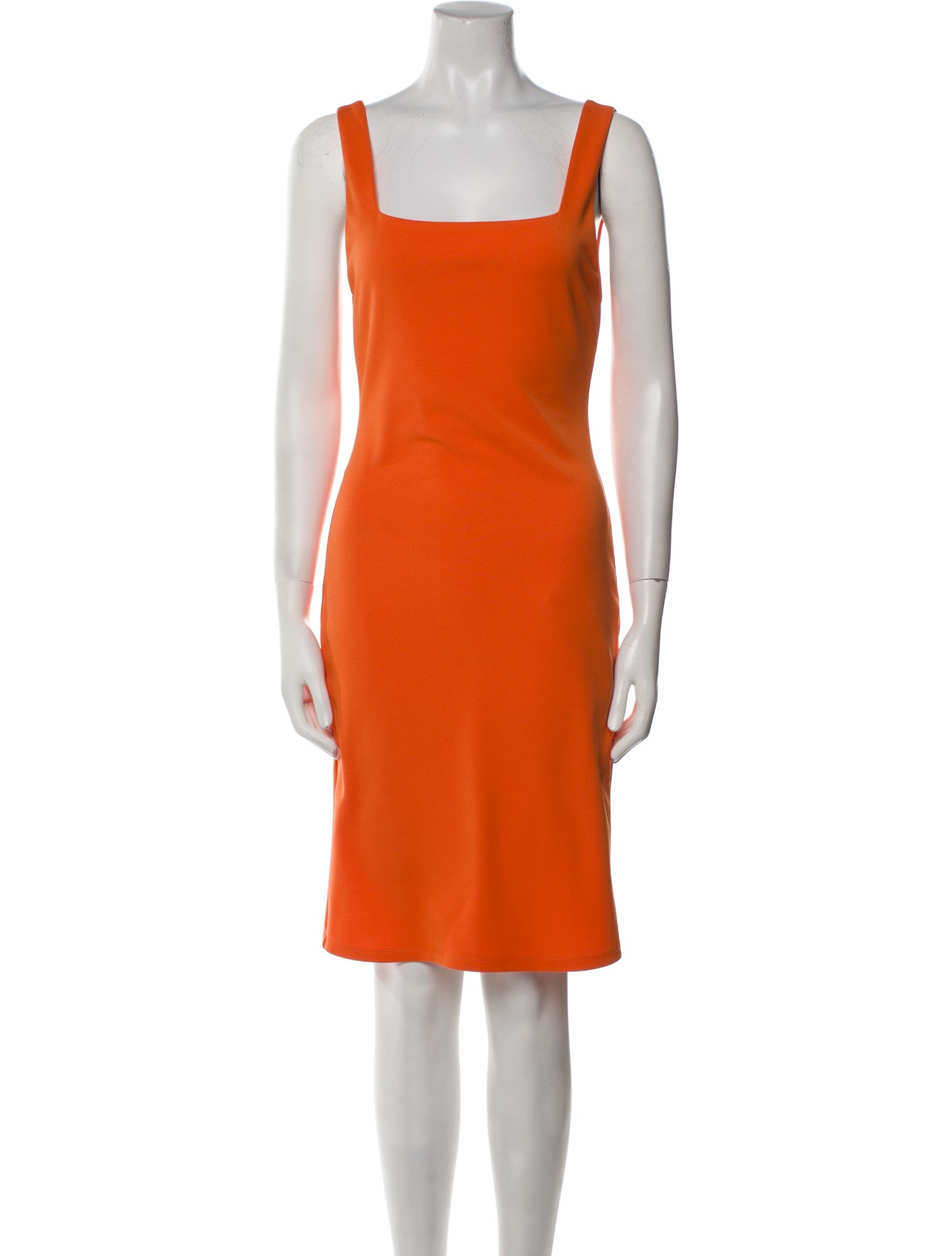 Alice + Olivia Square Neckline Knee-Length Dress
