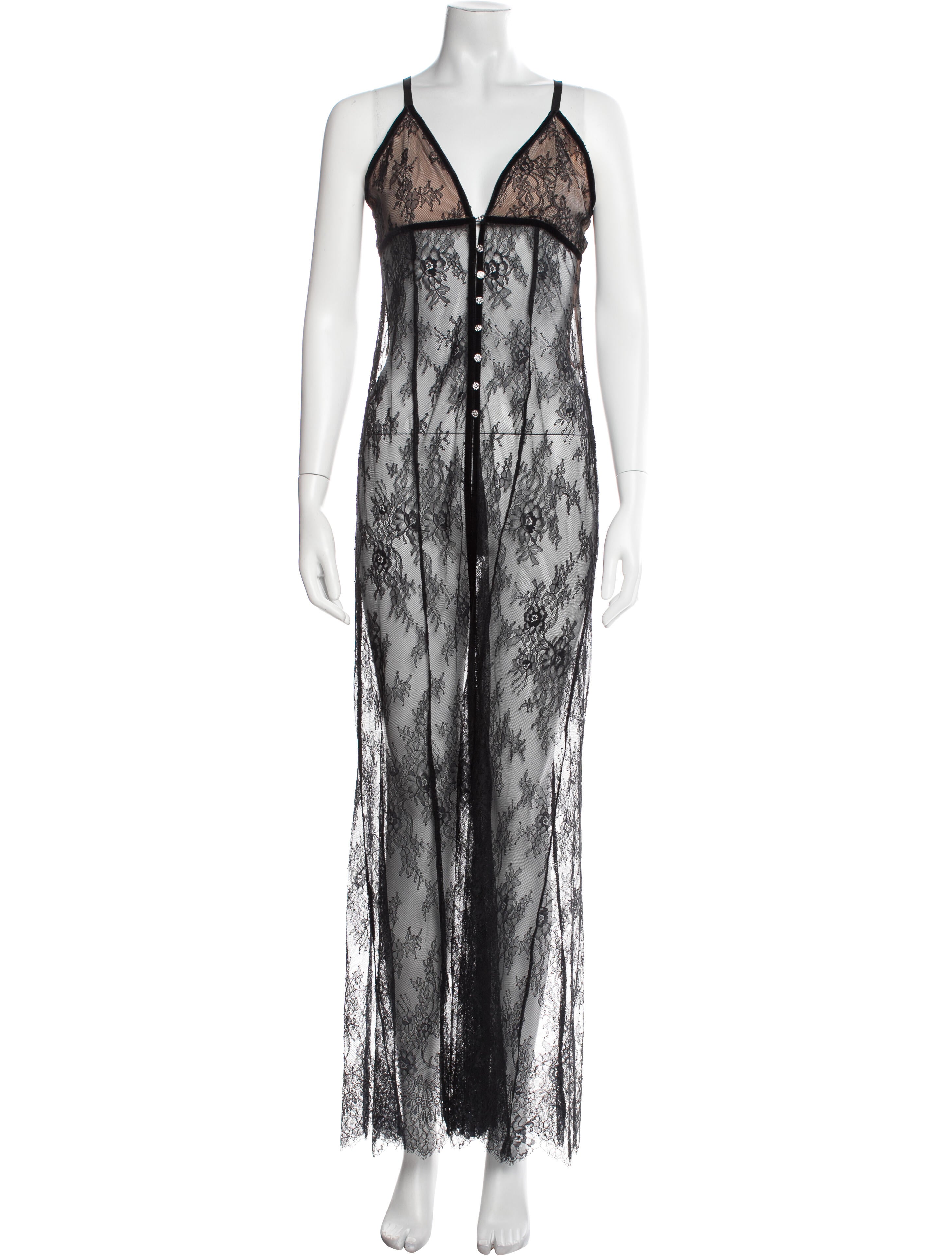 Alice + Olivia Nylon Long Dress
