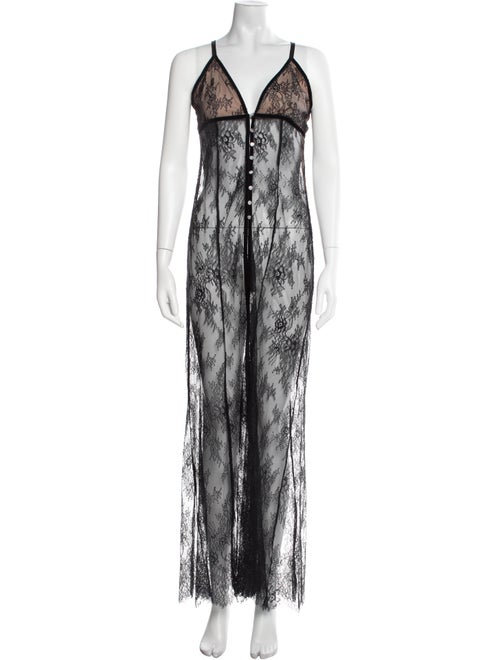 Alice + Olivia Nylon Long Dress