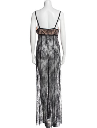 Alice + Olivia Nylon Long Dress