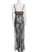 Alice + Olivia Nylon Long Dress