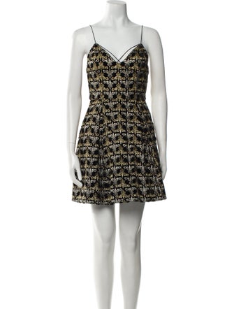 Alice + Olivia Printed Mini Dress