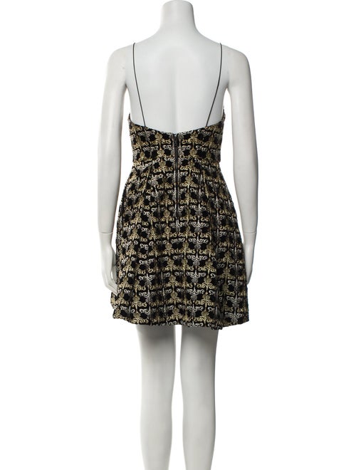 Alice + Olivia Printed Mini Dress