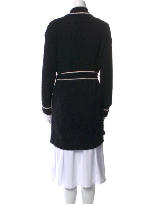 Alice + Olivia Wool Colorblock Pattern Sweater