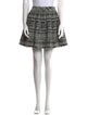 Alice + Olivia Plaid Print Mini Skirt