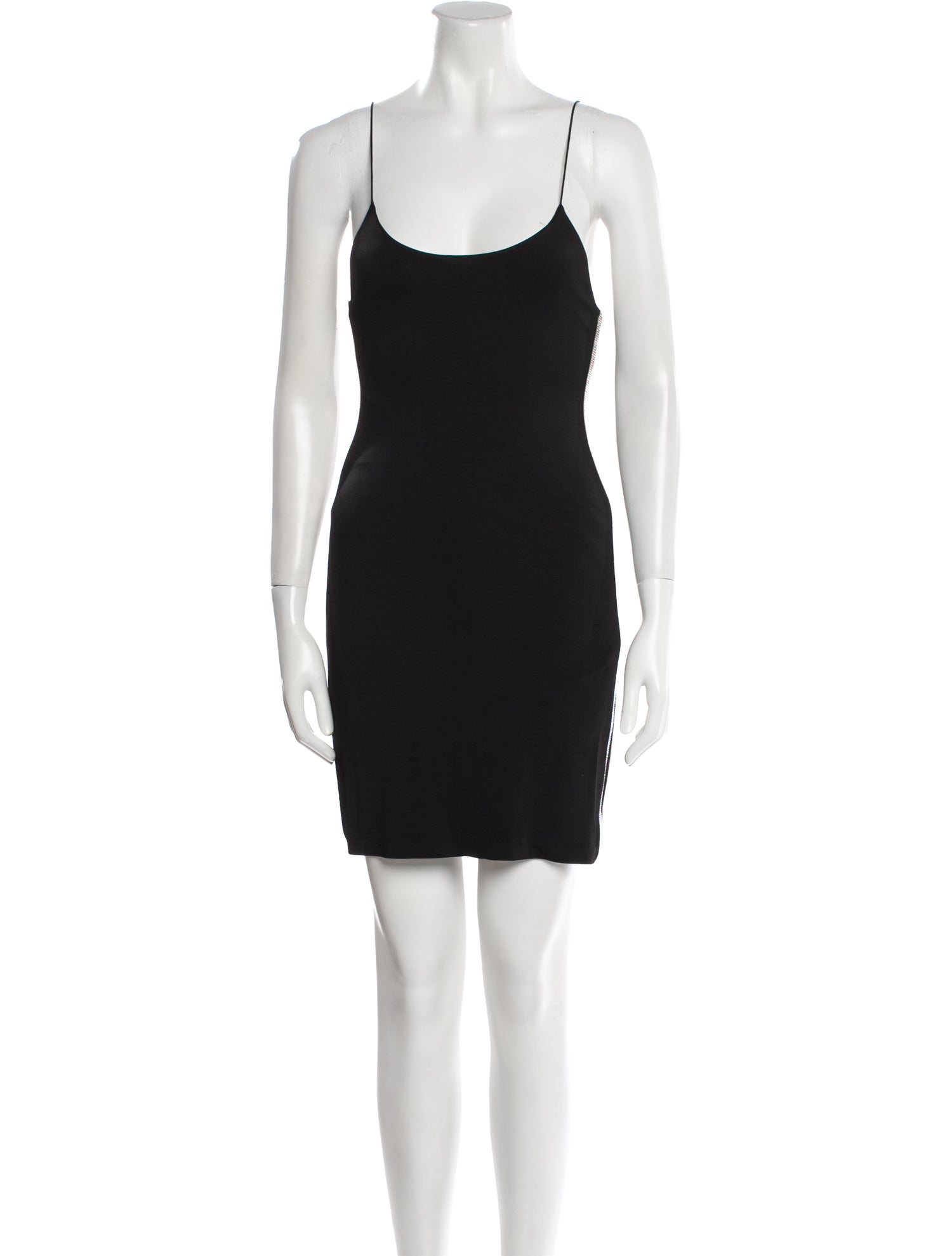 Alice + Olivia Scoop Neck Mini Dress