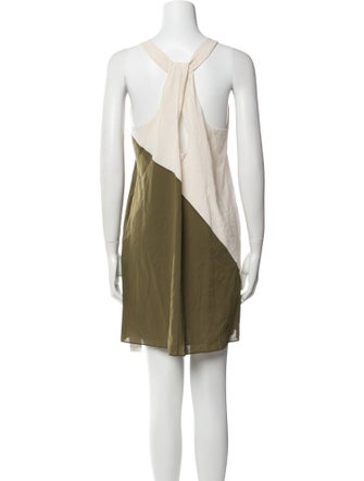 Alice + Olivia Silk Mini Dress