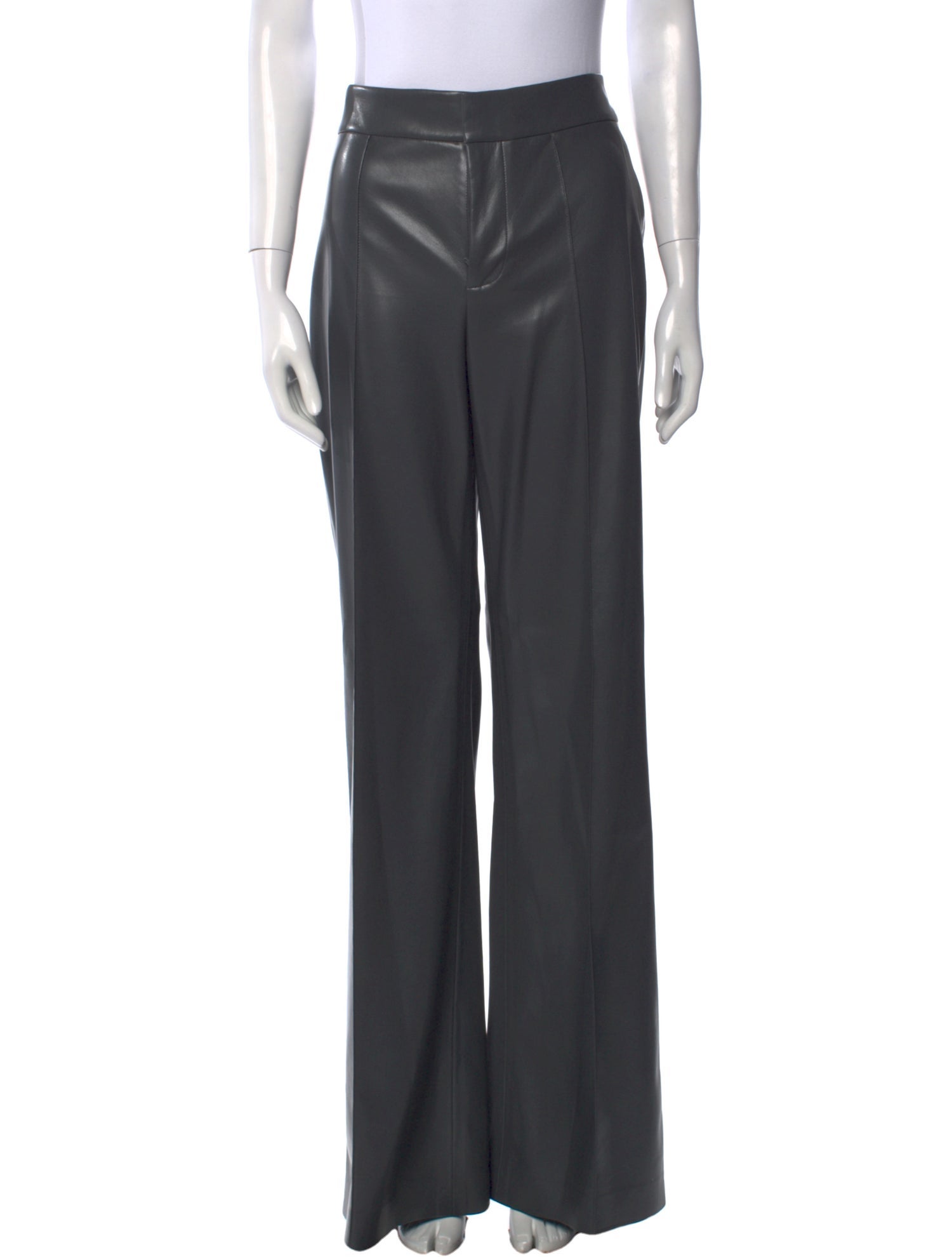 Alice + Olivia Faux Leather Wide Leg Pants