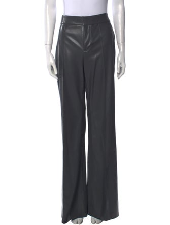 Alice + Olivia Faux Leather Wide Leg Pants