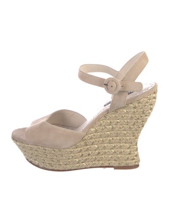 Alice + Olivia Suede Cutout Accent Slingback Pumps