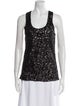 Alice + Olivia Nylon Scoop Neck Top
