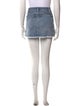 Alice + Olivia Distressed Accents Mini Skirt