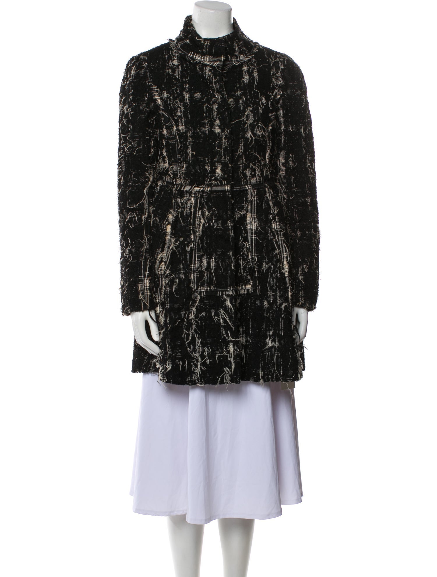 Alice + Olivia Tweed Pattern Evening Jacket