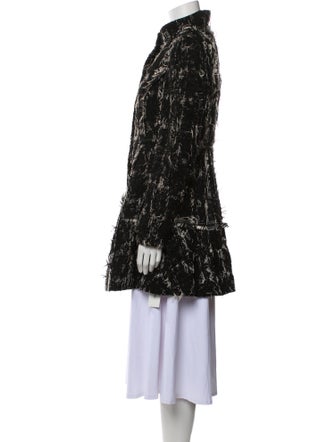 Alice + Olivia Tweed Pattern Evening Jacket
