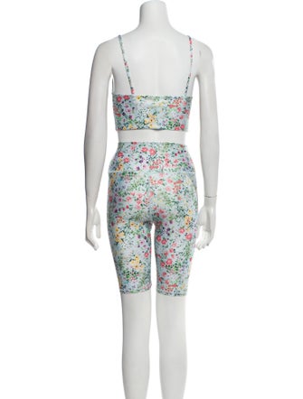Alice + Olivia Floral Print Short Set