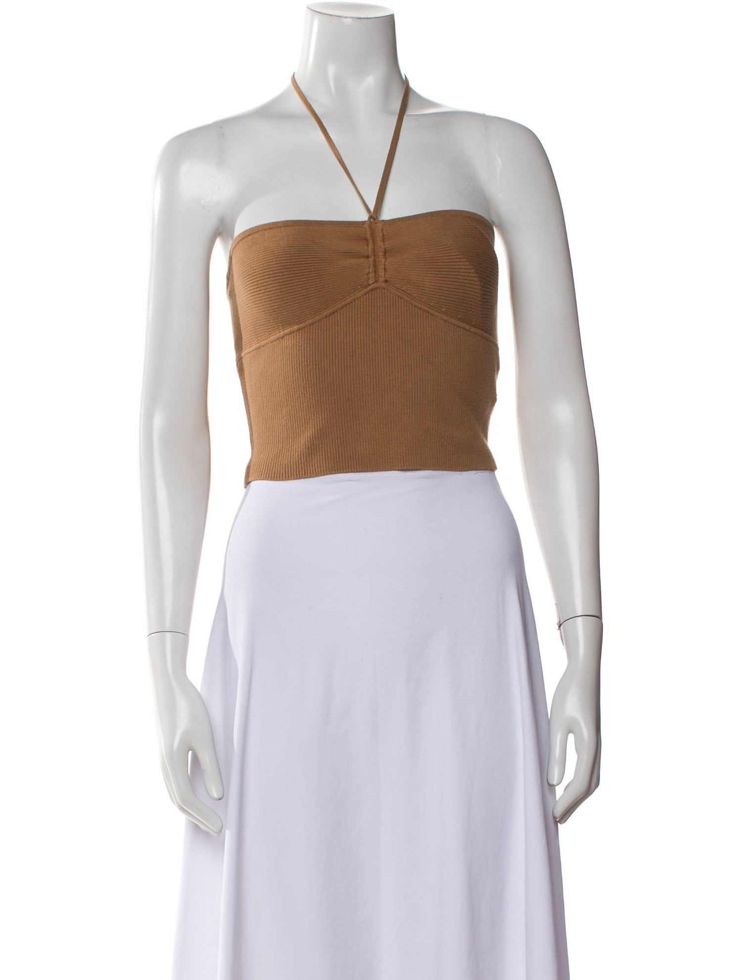 Alice + Olivia Strapless Crop Top