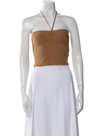 Alice + Olivia Strapless Crop Top