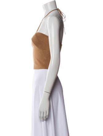 Alice + Olivia Strapless Crop Top