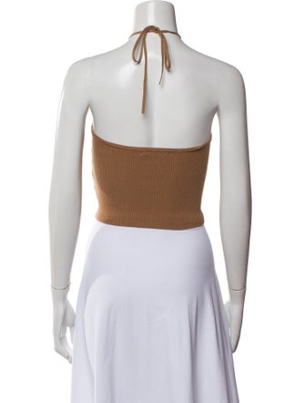 Alice + Olivia Strapless Crop Top