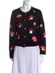 Alice + Olivia Wool Printed Sweater