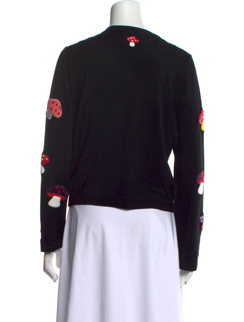 Alice + Olivia Wool Printed Sweater