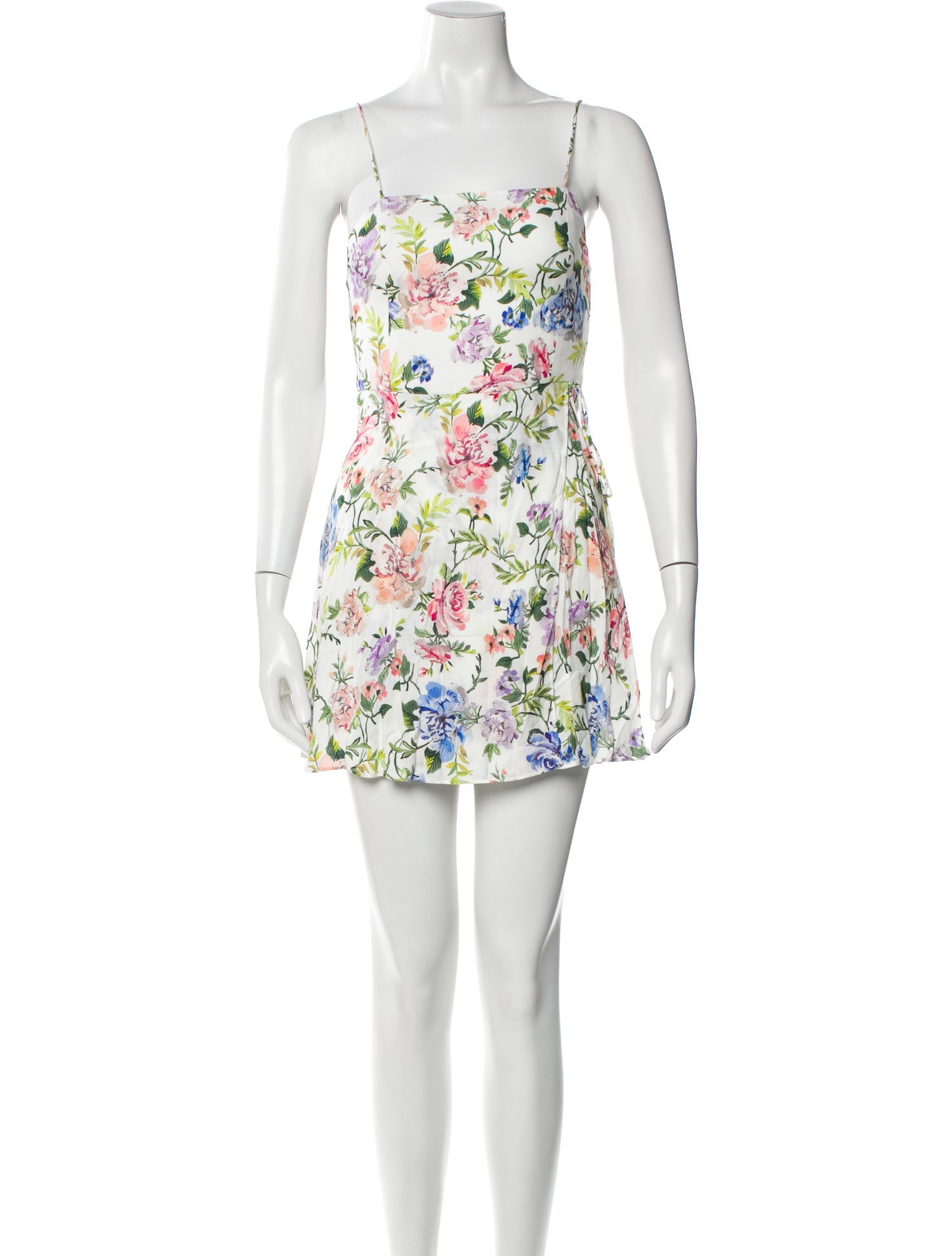 Alice + Olivia Floral Print Mini Dress w/ Tags
