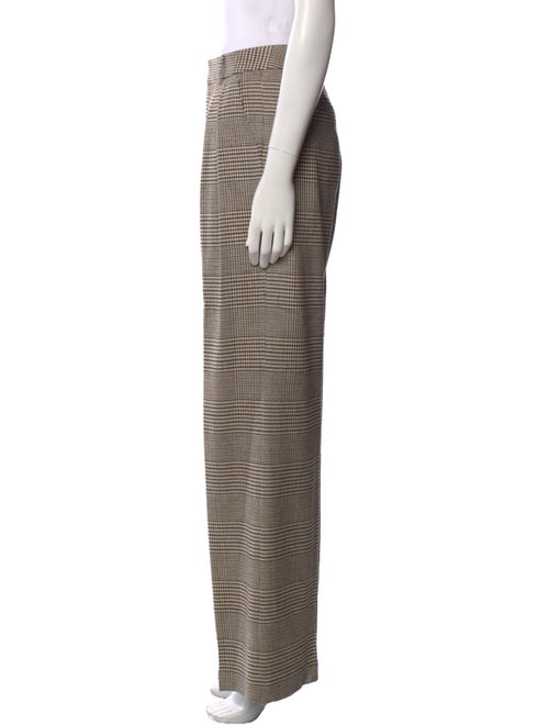 Alice + Olivia Virgin Wool Wide Leg Pants